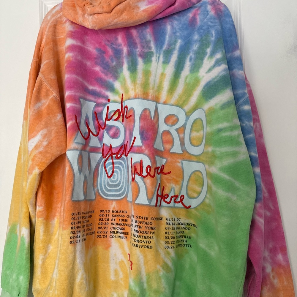 Astro World 'Wish You Were Here' Bear Hoodie